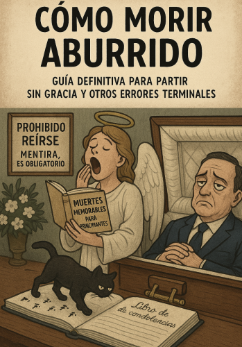 “CÓMO MORIR ABURRIDO/ Guía definitiva para partir sin gracia (y otros errores terminales)”