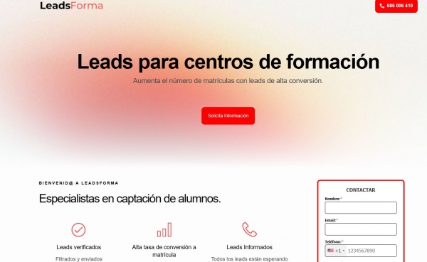 Leads de Formación: La Solución de Leadsforma