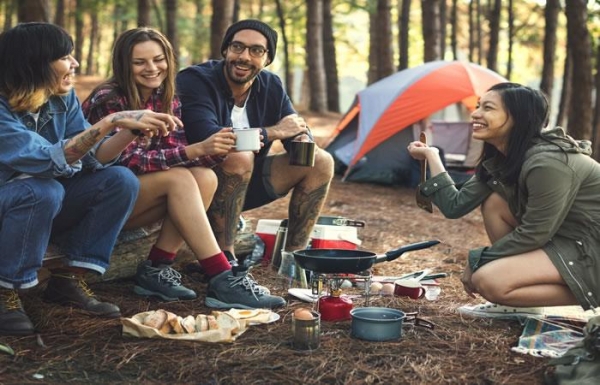 Cuida tu alimentación al ir de camping
