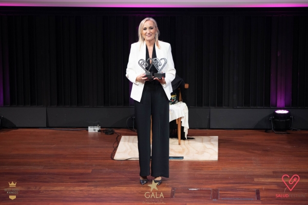 La Dra. Gracia Moreno Torres galardonada en los Premios Nacionales Salud festival