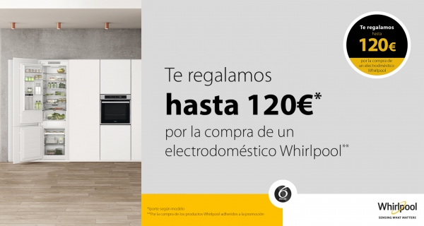 Whirlpool celebra la llegada de la primavera con una promoción en su gama de encastre