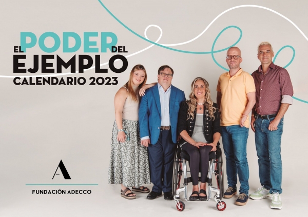 Doce profesionales con discapacidad protagonizan el calendario 2023 de Fundación Adecco para promover la inclusión labor