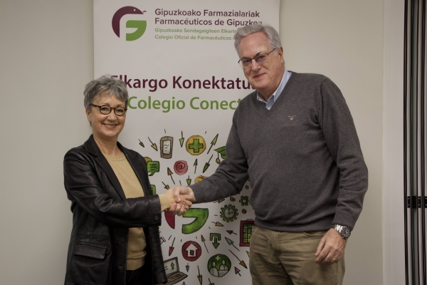 El Colegio de Farmacéuticos de Gipuzkoa y Fundación Aubixa colaboran en la difusión de información y formación sobre Alz