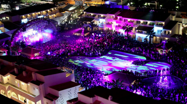 Iluminación para discotecas y hoteles