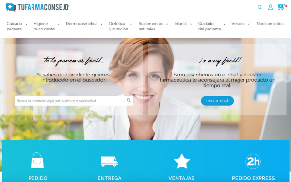 TuFarmaConsejo, la farmacia online que entrega en menos de 2 horas