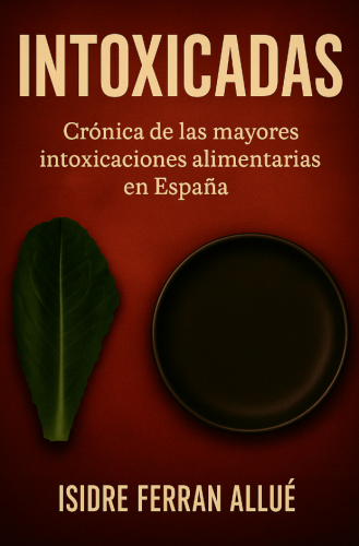 Se publica 'INTOXICADAS', el libro que revela las mayores intoxicaciones alimentarias de la historia reciente 