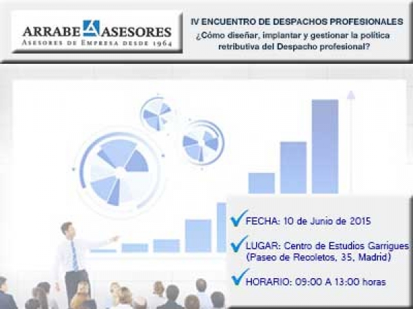 El IV Encuentro de Despachos Profesionales contó con más de 30 profesionales del sector