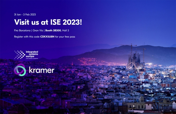 Kramer participará en ISE 2023