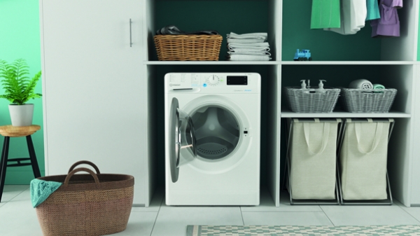 Eficiencia y ahorro energético con la nueva lavadora Push&Go de Indesit 