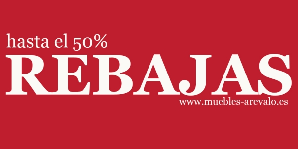 ¡Muebles modernos para salón al 50% de descuento!