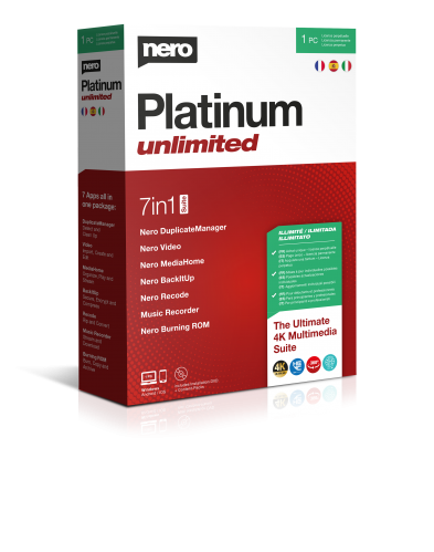 El nuevo Nero Platinum, ¡ahora en dos potentes versiones!