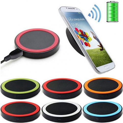 El Mini Universal QI Inalámbrico Cargador Pad Energía Transmisor para Smartphones
