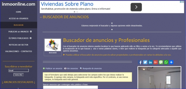 Anuncios de pisos - Sector Inmobiliario.
