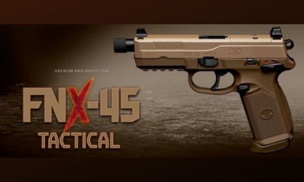 Pistola Airsoft GBB FNX 45 Tactical Tokyo Marui