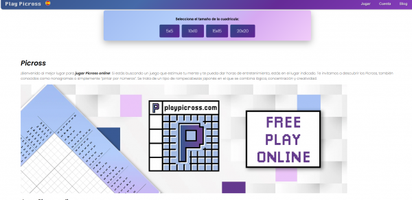 Juega Picross en PlayPicross.com: Un Desafío para tu Mente