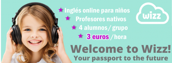 Inglés online niños - Profesor nativo . 4 alumnos/grupo . 3 euros/hora