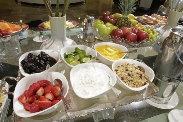 Catering y opciones de menú de desayuno para un evento o reunión de negocios