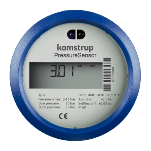 Kamstrup presenta una nueva solución para supervisión de caudal y  presión del agua
