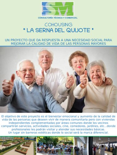 PROYECTO DE CONSTRUCCION DE COMPLEJO DE CASAS COLABORATIVAS PARA MAYORES.