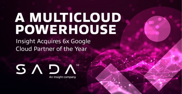 Insight adquiere SADA, 6 veces Partner del Año de Google Cloud