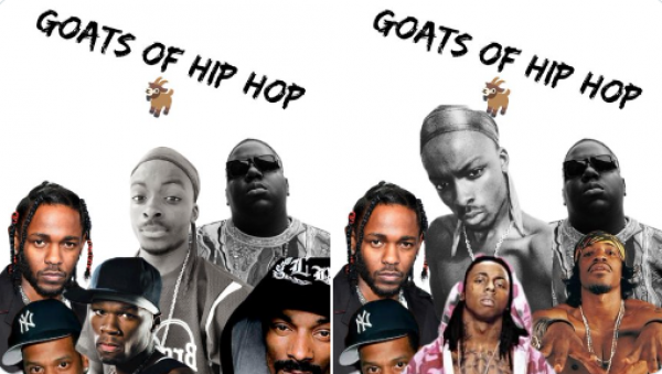 CHCRIS OR CH AND THE GOATS OF THE HIP HOP