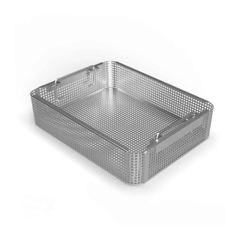 Sterilization baskets for surgical instruments