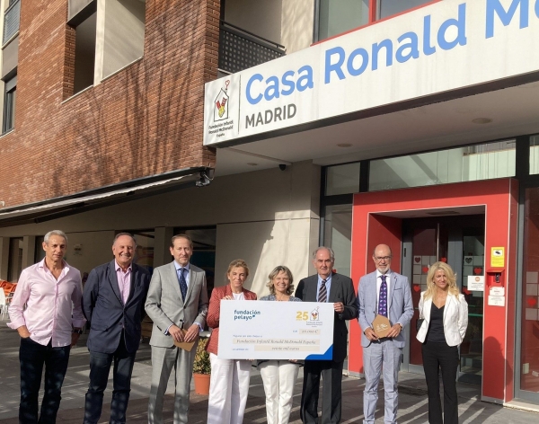 Fundación Pelayo visita la Casa de la Fundación Ronald McDonald en Madrid y sientan las bases de un acuerdo de colaborac