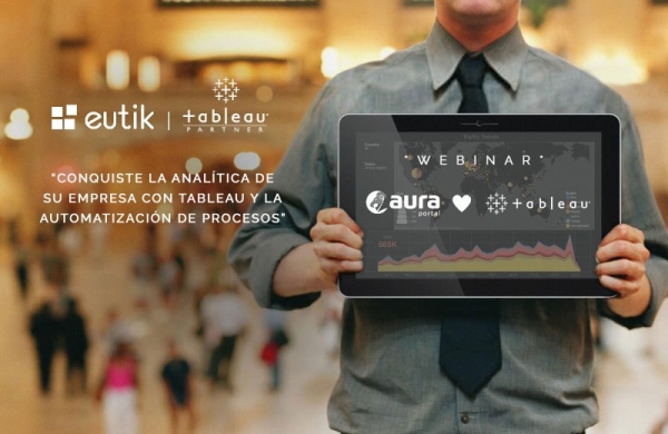 Conquiste la analítica de su empresa con Tableau y la automatización de procesos.